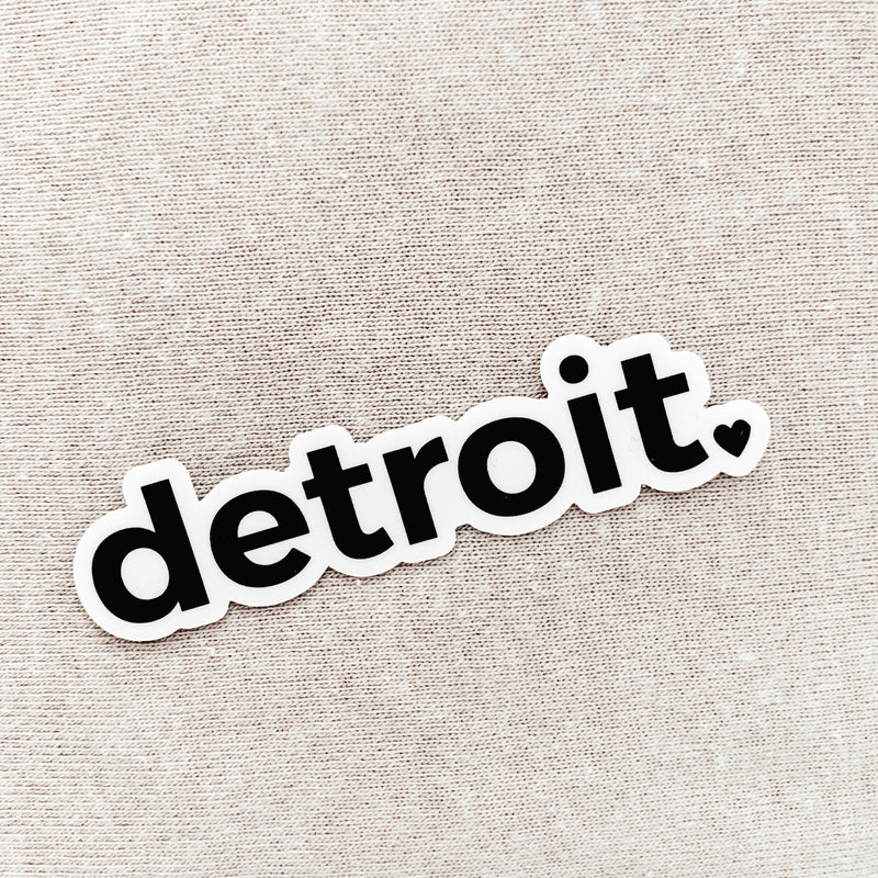 Detroit Sticker (Set of 3)