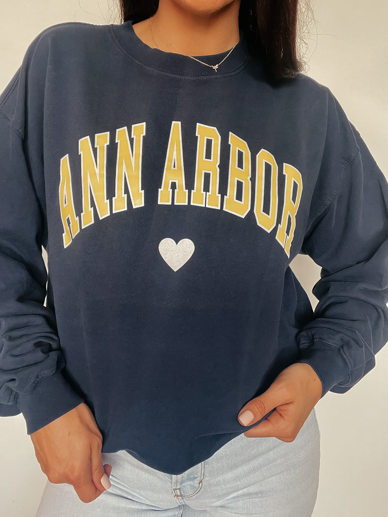 Ann Arbor Navy Boyfriend Crew