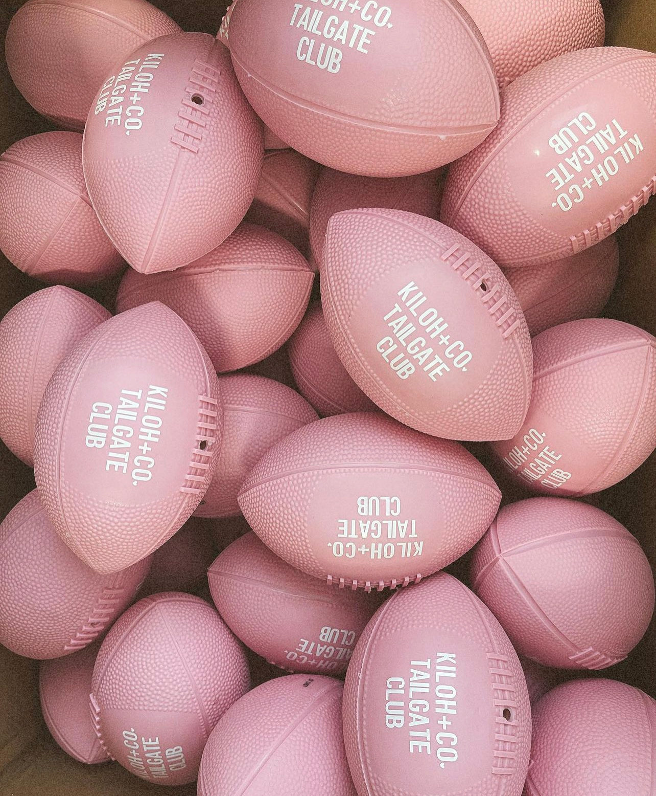 Mini Pink Kiloh+Co Football