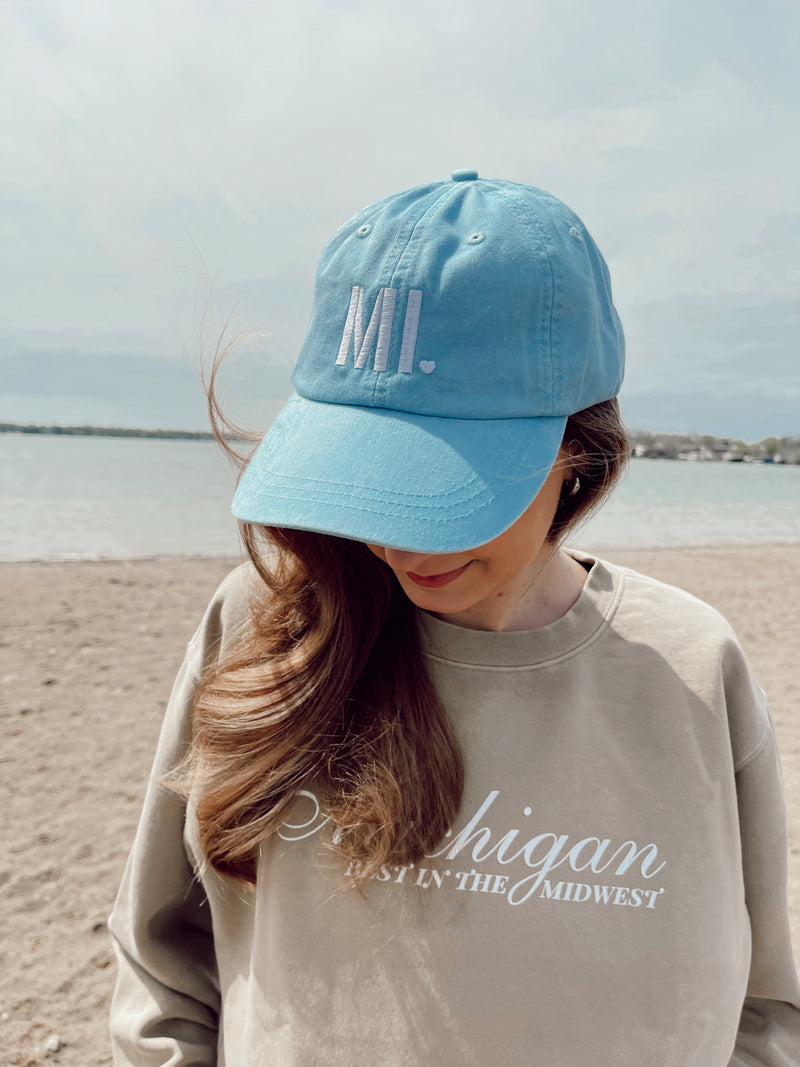 MI Coastal Collection Embroidered Hat