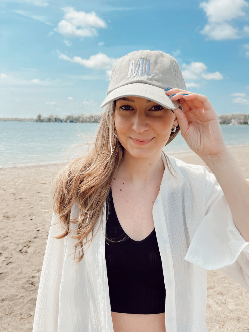 MI Coastal Collection Embroidered Hat