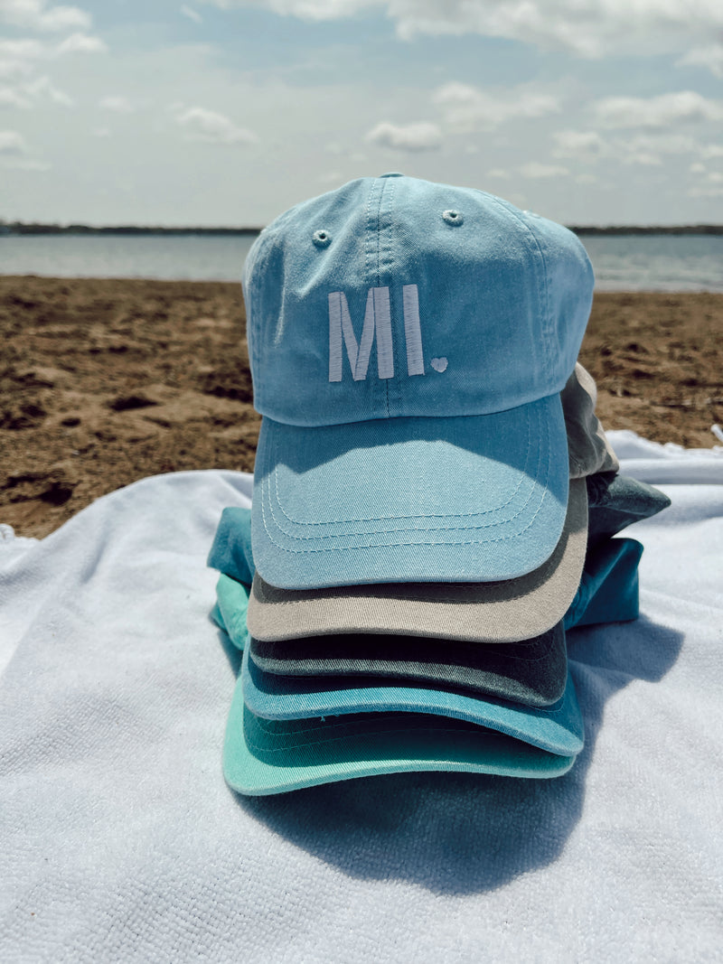 MI Coastal Collection Embroidered Hat