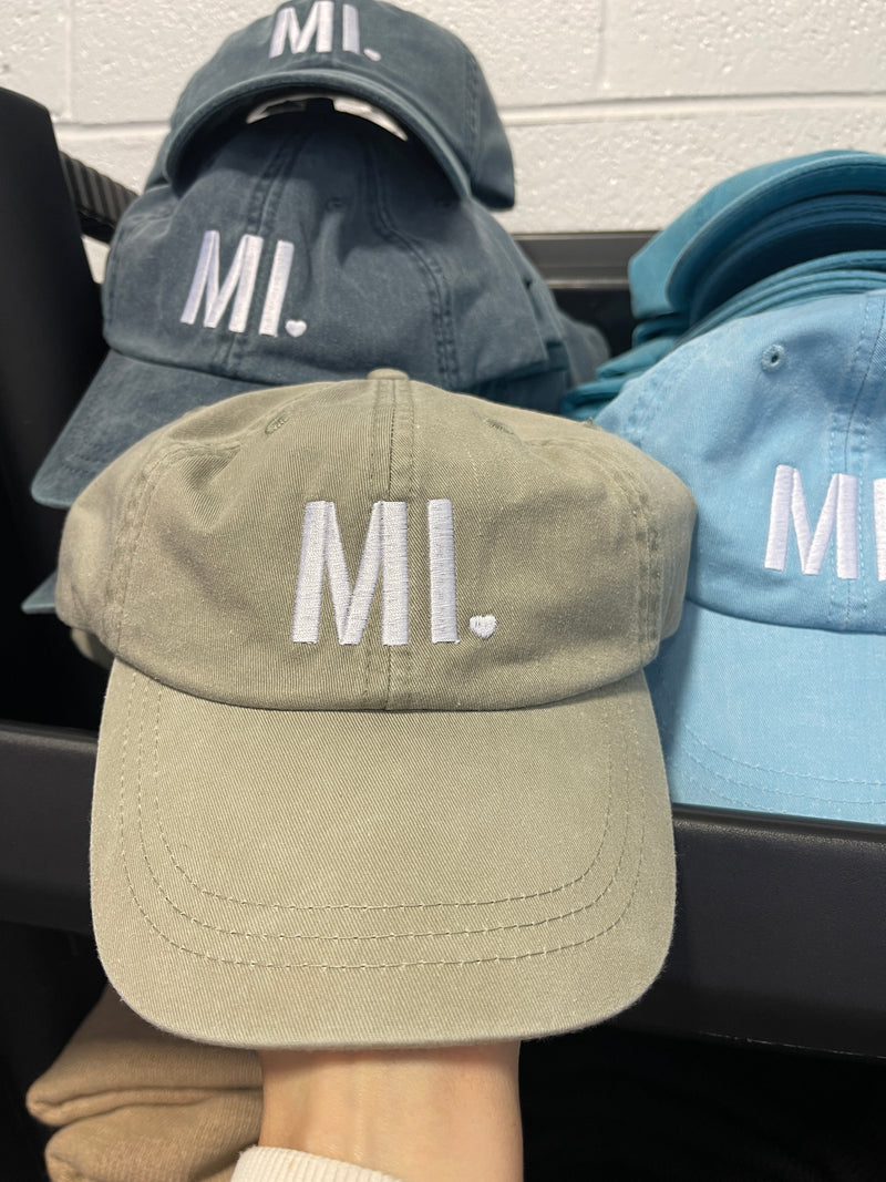 MI Coastal Collection Embroidered Hat
