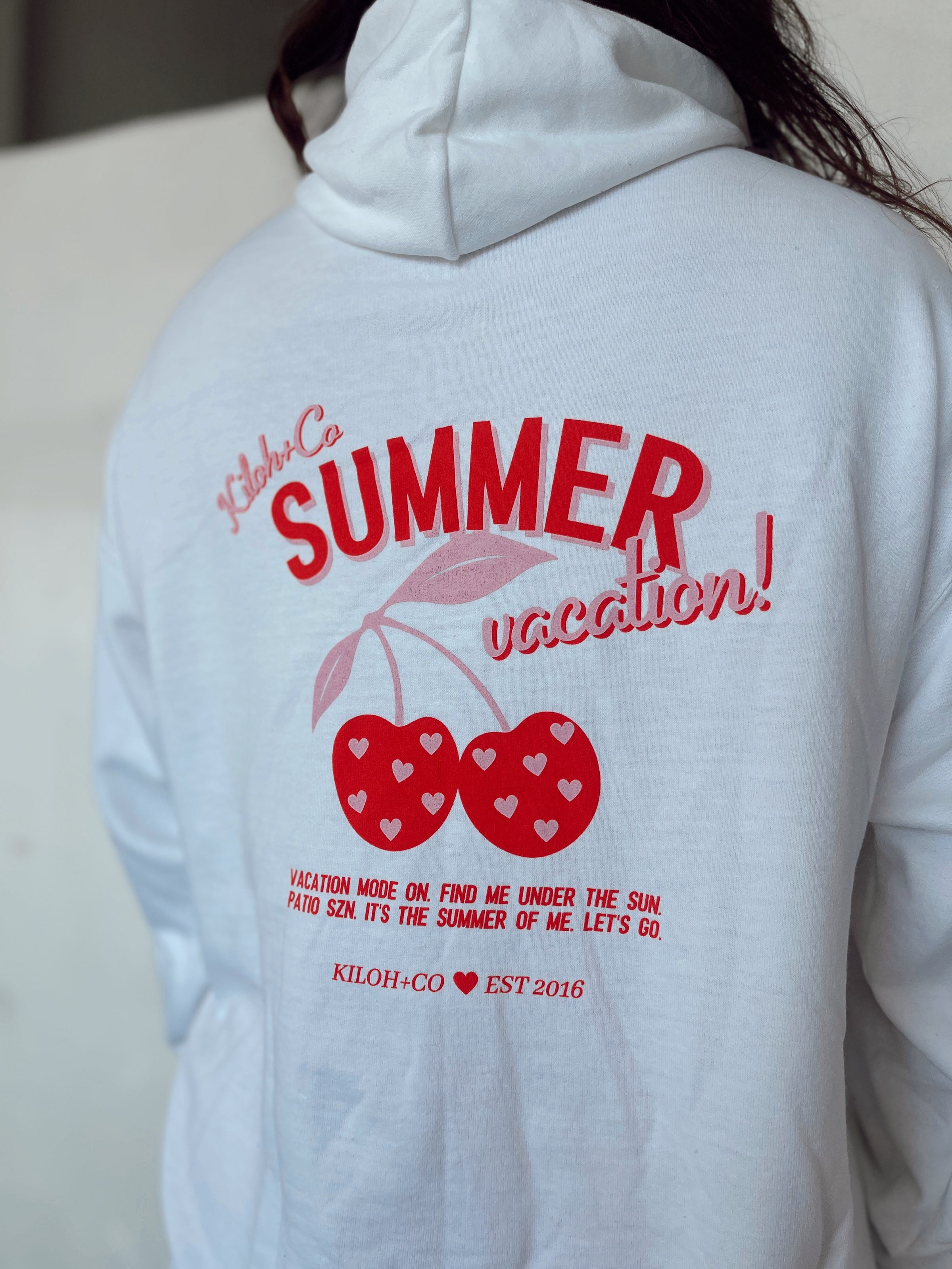 Summer Vacation Cherry Hoodie (FINAL SALE) – Kiloh + Co.
