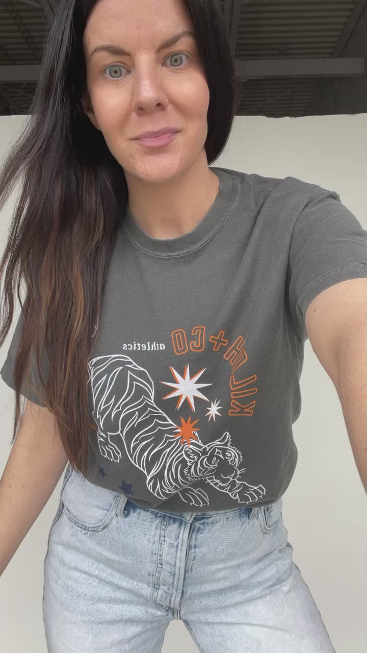 KCO Athletic Graphic Grey Tee