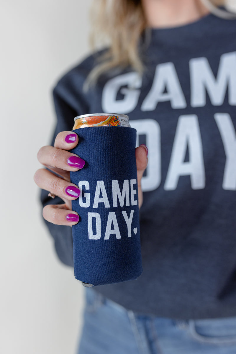 Game Day Slim Can Coozie