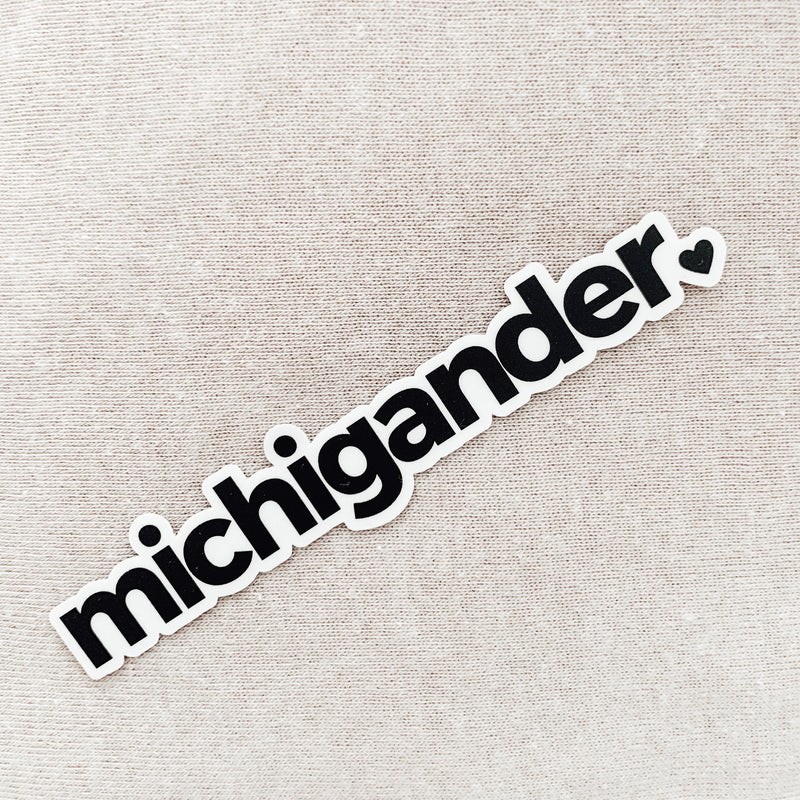 Michigander sticker (Set of 3)