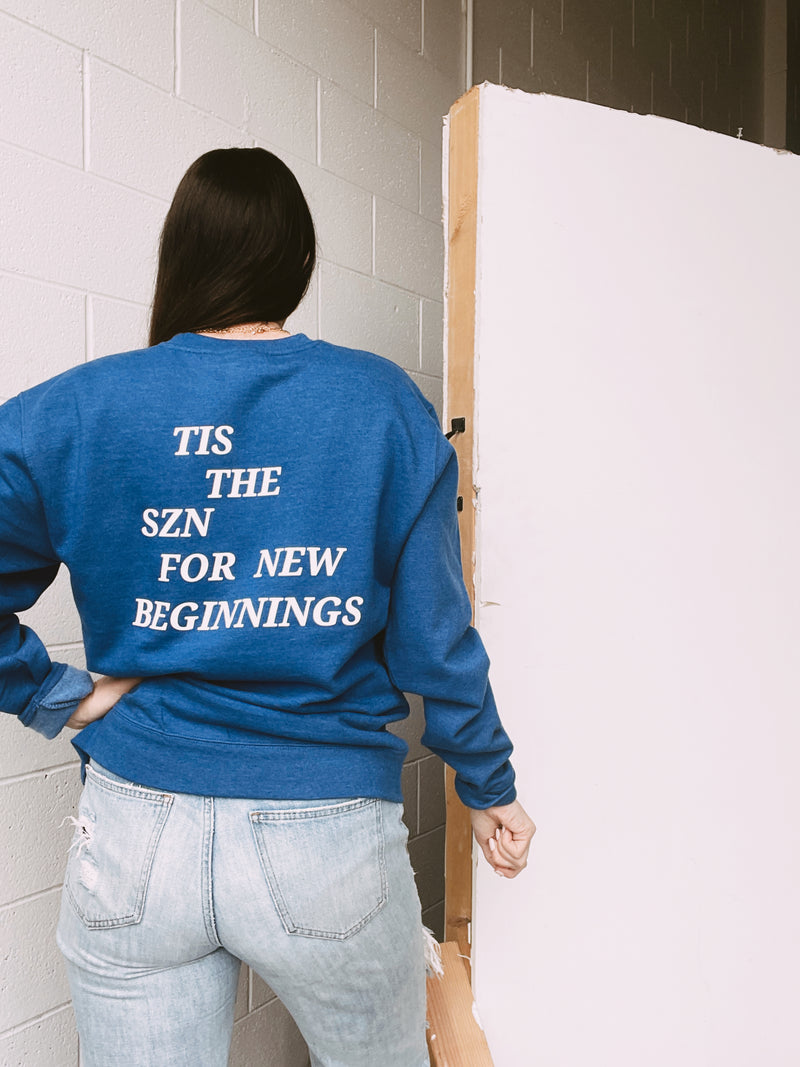 Tis the Season for New Beginnings MI Blue Crew (final sale)