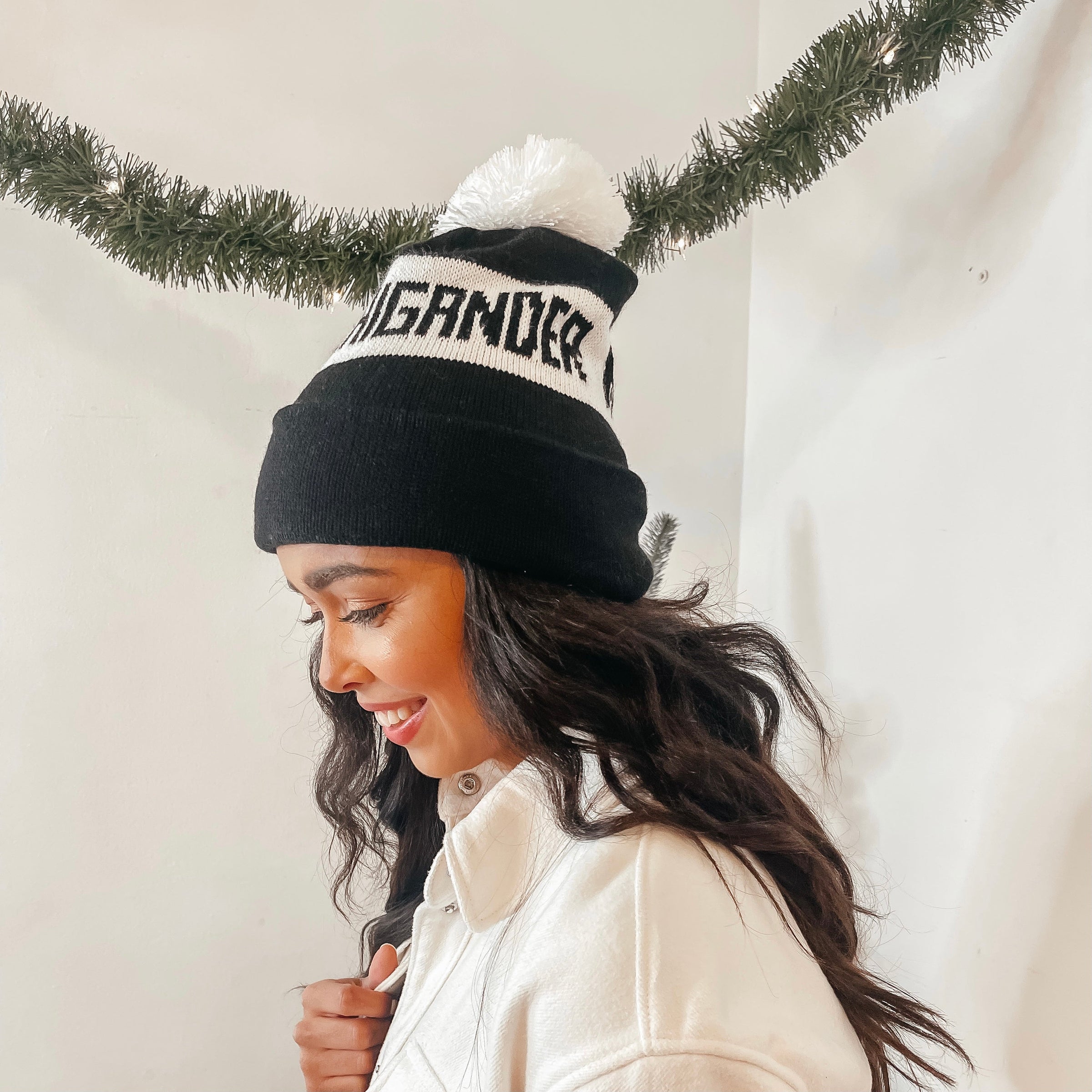 Detroit + MI Winter Knit Pom Hat (FINAL SALE) – Kiloh + Co.