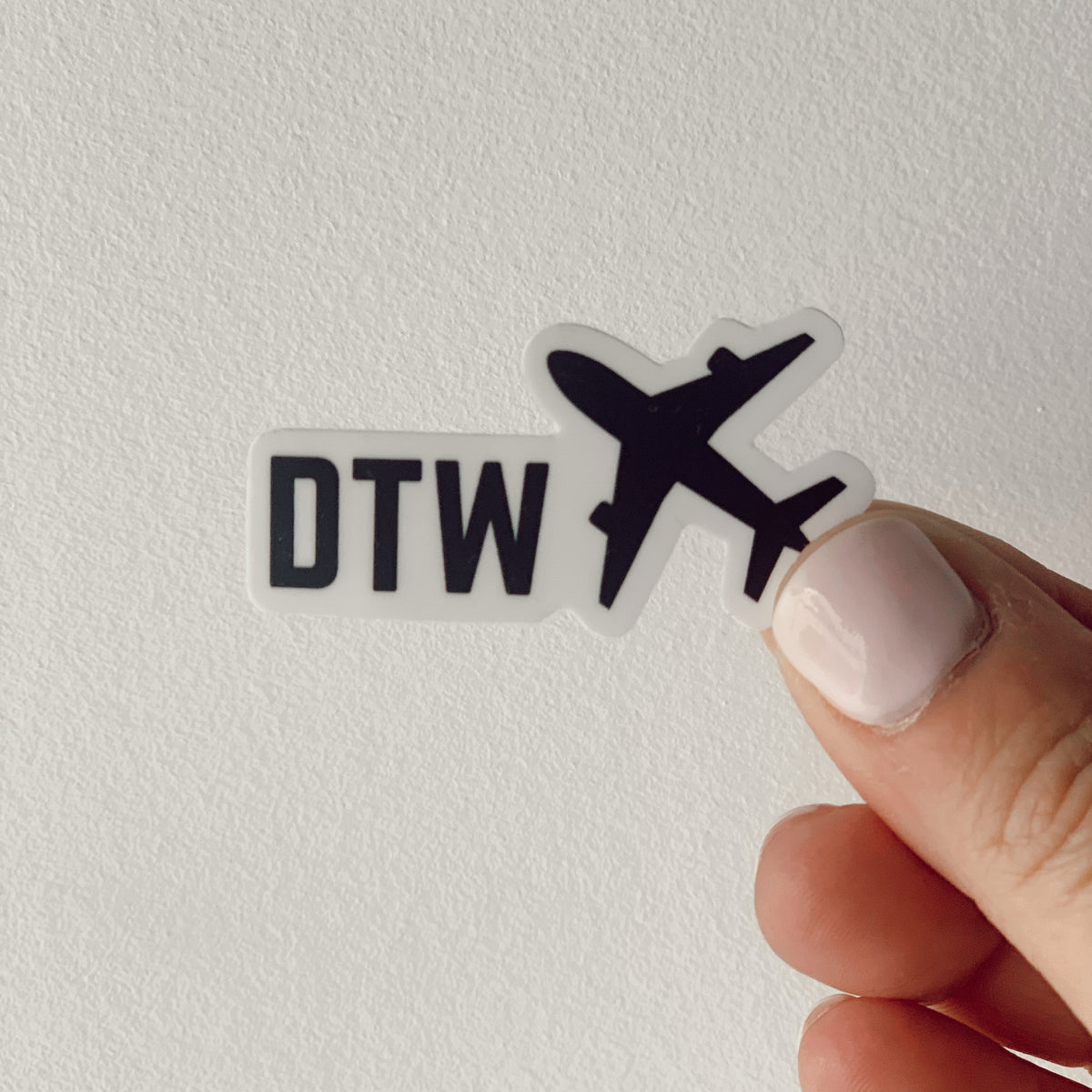 DTW Airplane Sticker – Kiloh + Co.